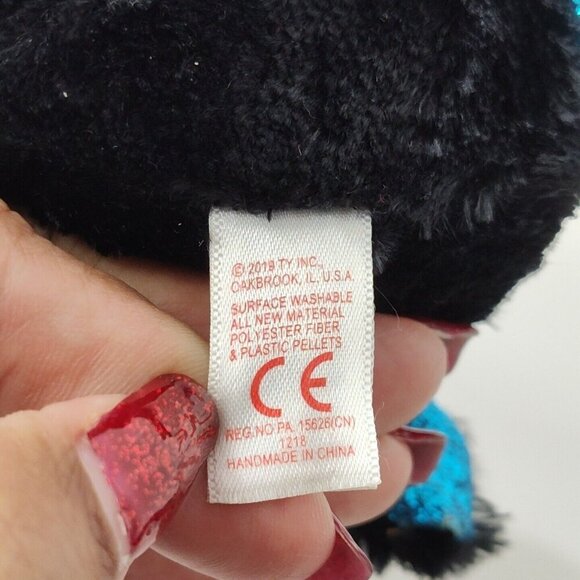 TySilk Beanie Boos Waddles The Penguin Stuffed Animal Plush Toy 2019 NO HANG TAG - Picture 4 of 8